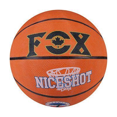 Баскетбольний м'яч FOX NiceShot №7 FOX-3RB зі смугою помаранчевий FOX-3RB фото