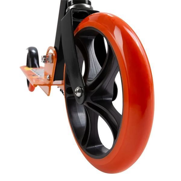 Детский двухколесный складной самокат Scooter 460 Оранжевый 460OR фото