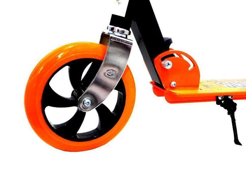 Детский двухколесный складной самокат Scooter 460 Оранжевый 460OR фото