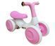 Беговел-толкар Kiddy Go A4 для детей от 1 года, без педалей, 4 колеса, Розовый 2896031510 фото 1