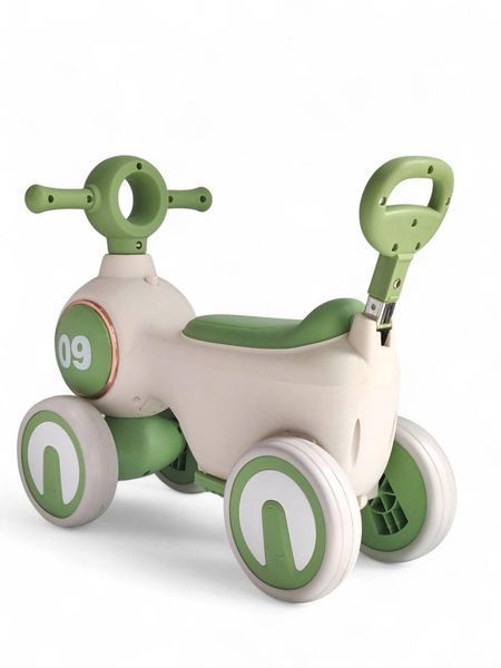 Дитячий толокар Snoopy 09 188 з батьківською ручкою, музикою, підсвічуванням та шкіряним сидінням 3083040831 фото