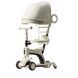 Дитячий самокат-трансформер Smart Baby 669 з батьківською ручкою, захисним бортиком і козирком Білий 669 фото 1